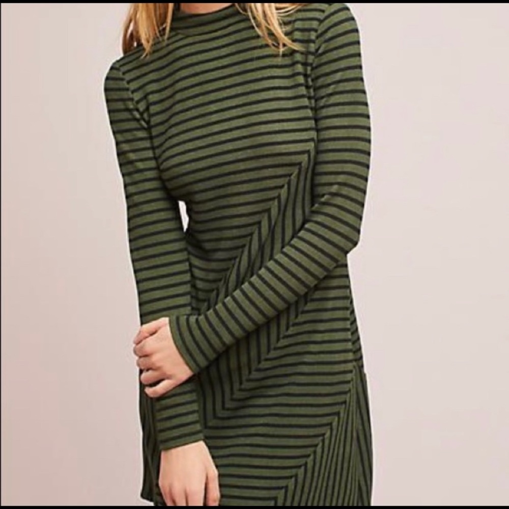 Anthropologie Hutch Structured Knitwork Dress XXS
